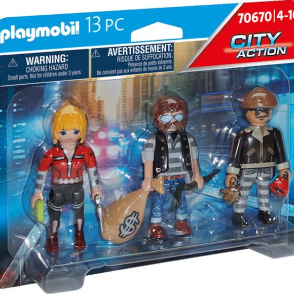 PLAYMOBIL 70670 Thief Figure Set - Picture 1 of 4